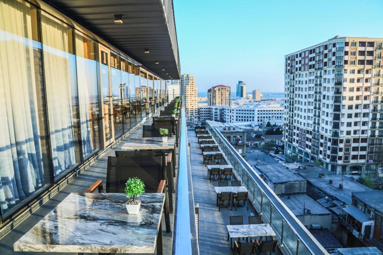 Iris Hotel Baku - Halal Hotel Bagian luar foto