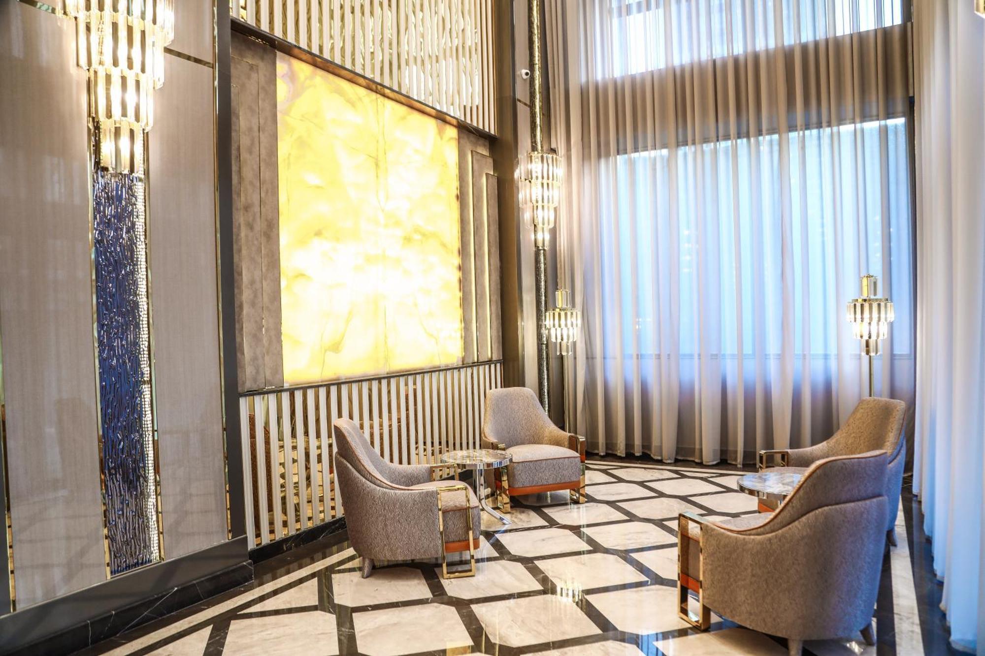 Iris Hotel Baku - Halal Hotel Bagian luar foto